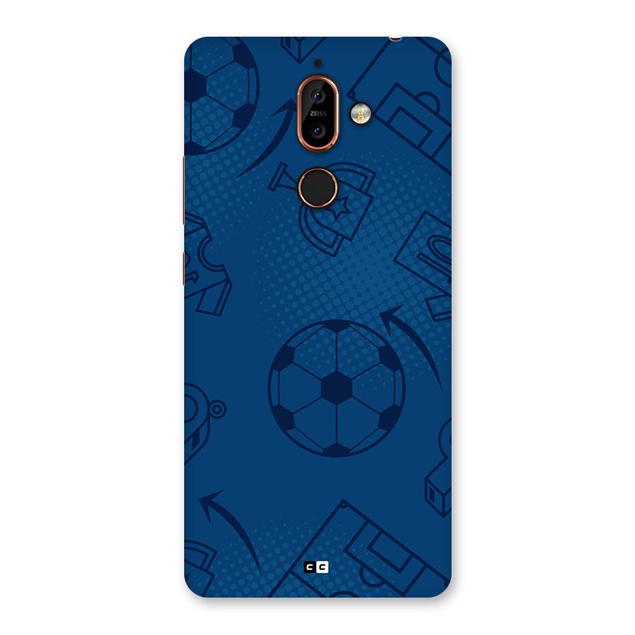 Football Texture Back Case for Nokia 7 Plus