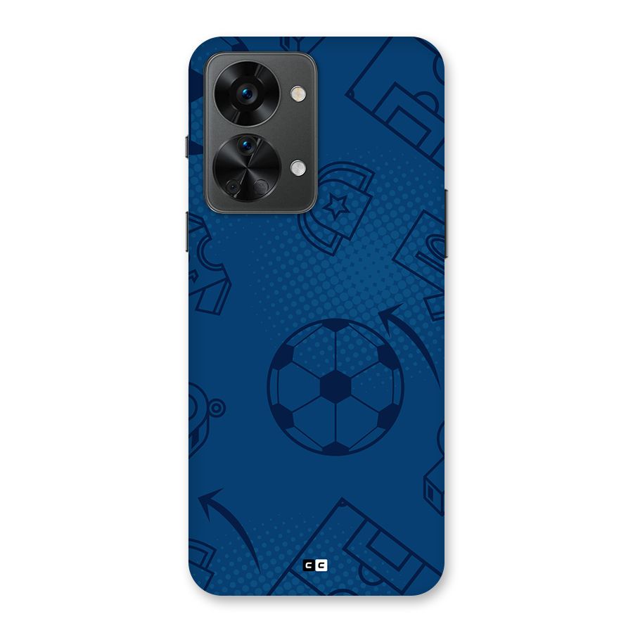 Football Texture Back Case for OnePlus Nord 2T