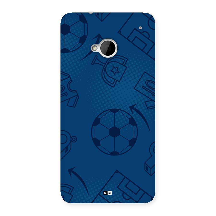 Football Texture Back Case for One M7 (Single Sim)