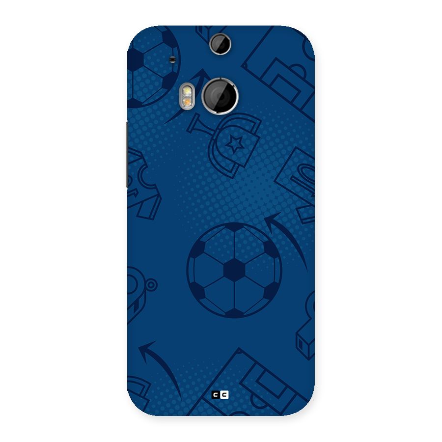 Football Texture Back Case for One M8