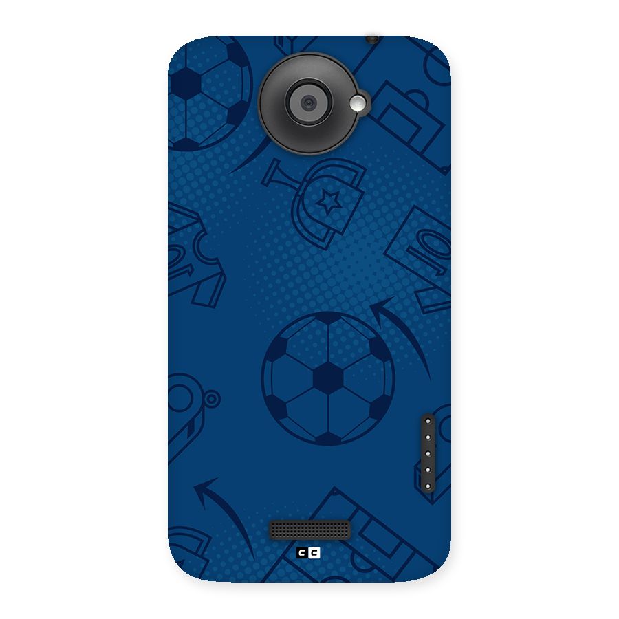 Football Texture Back Case for One X