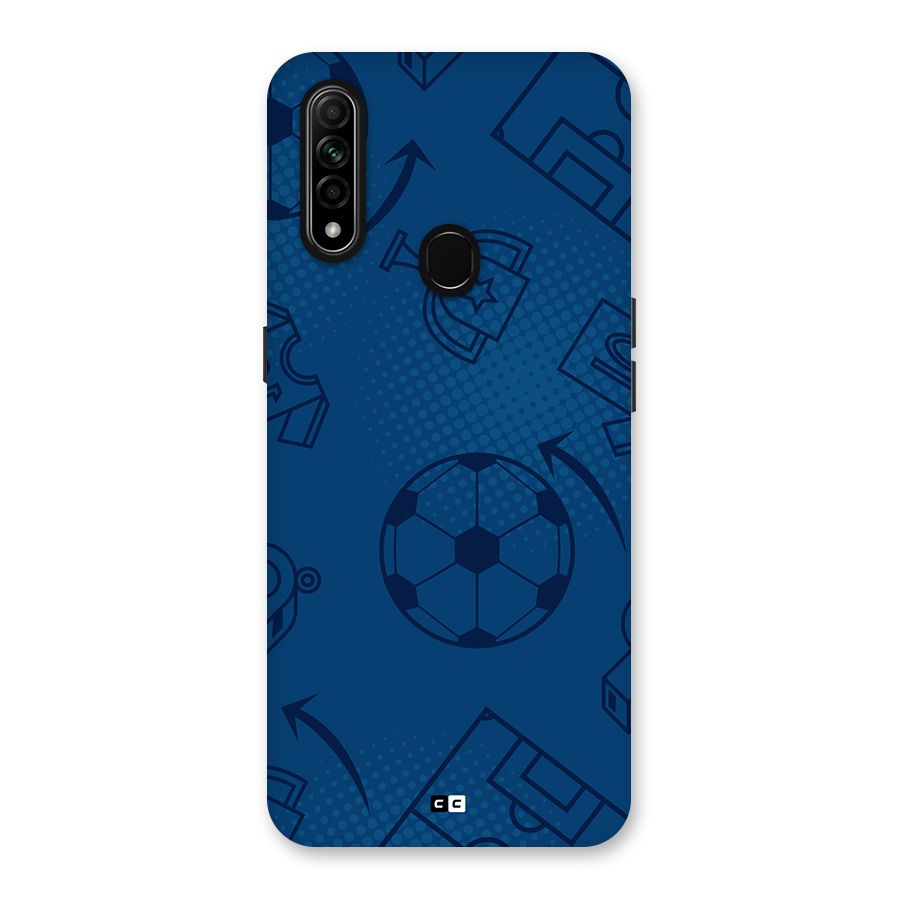 Football Texture Back Case for Oppo A31
