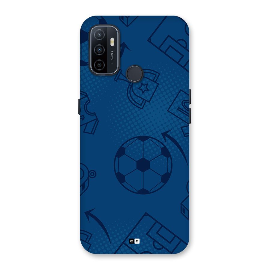 Football Texture Back Case for Oppo A32