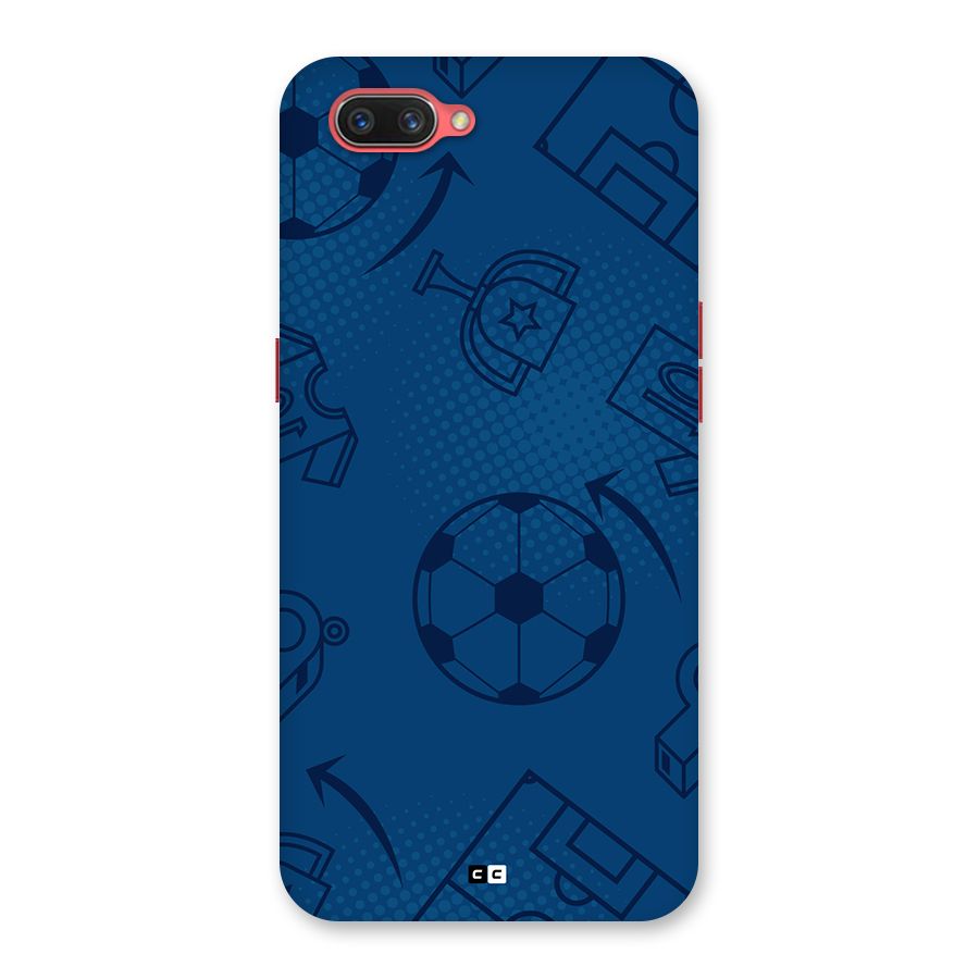 Football Texture Back Case for Oppo A3s