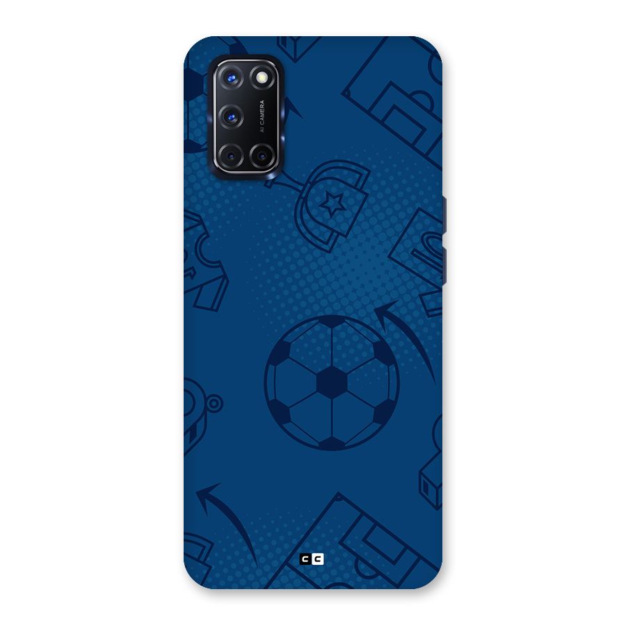 Football Texture Back Case for Oppo A52