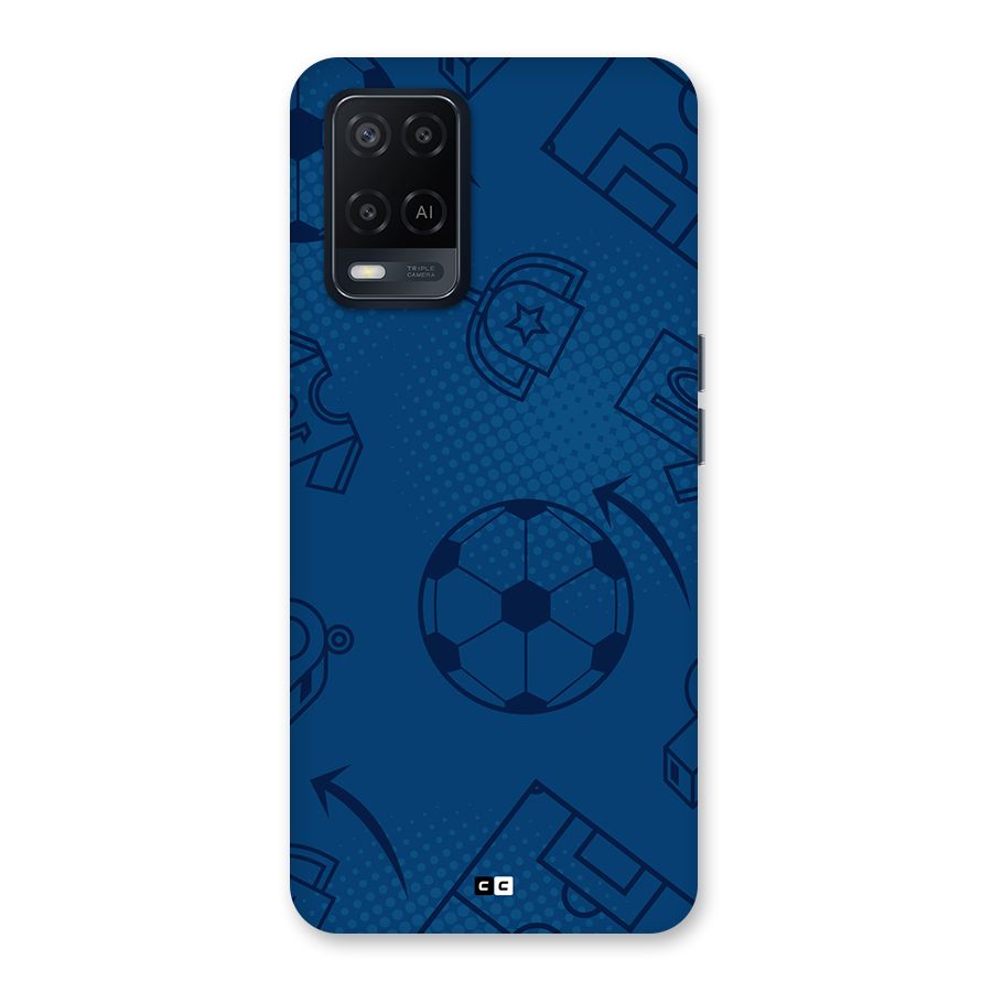 Football Texture Back Case for Oppo A54
