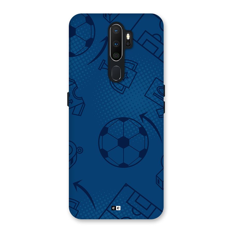 Football Texture Back Case for Oppo A5 (2020)