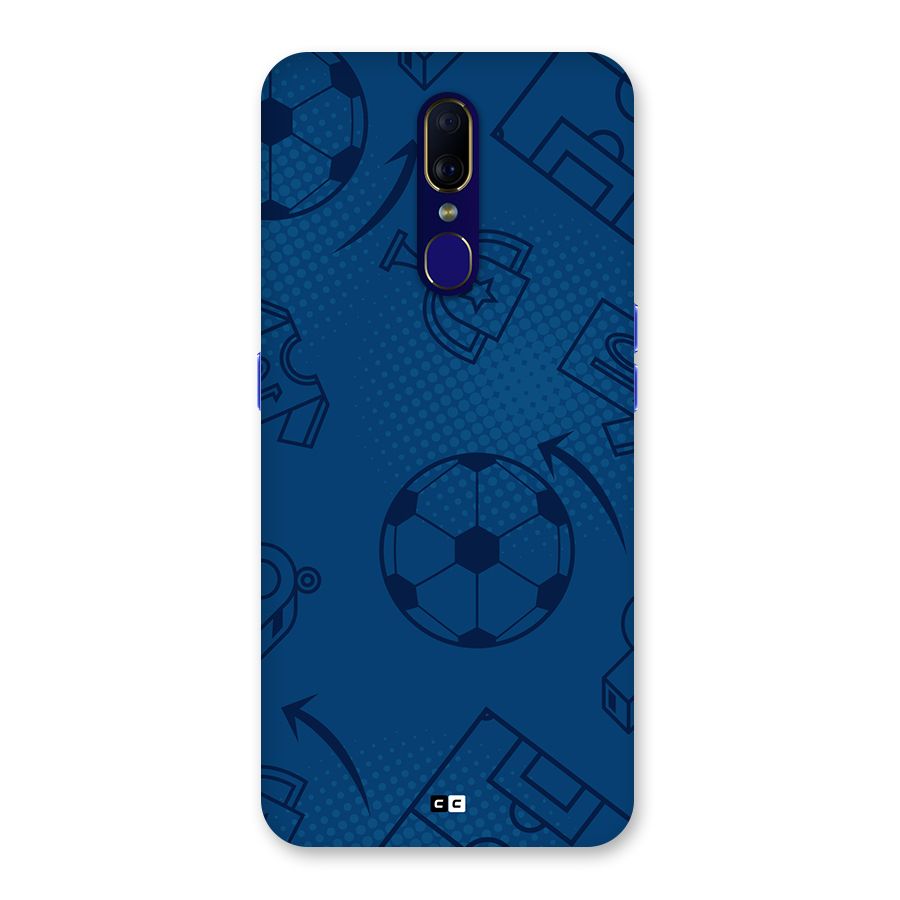 Football Texture Back Case for Oppo A9