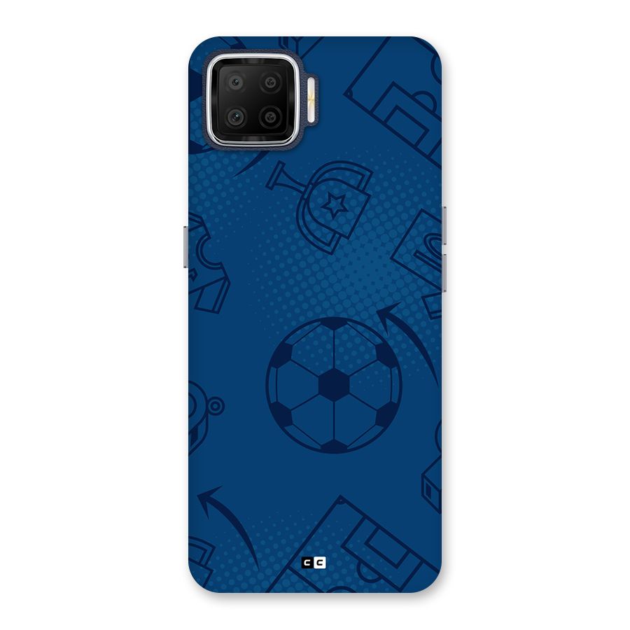 Football Texture Back Case for Oppo F17