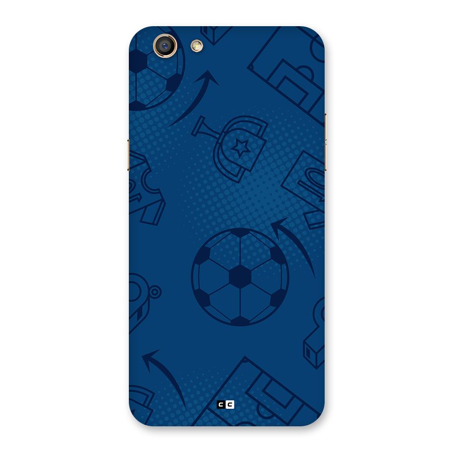 Football Texture Back Case for Oppo F3