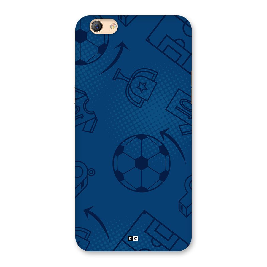 Football Texture Back Case for Oppo F3 Plus