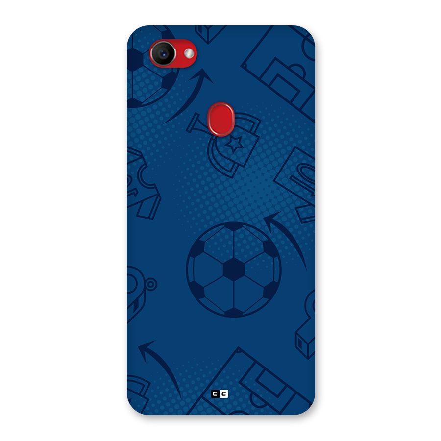 Football Texture Back Case for Oppo F7