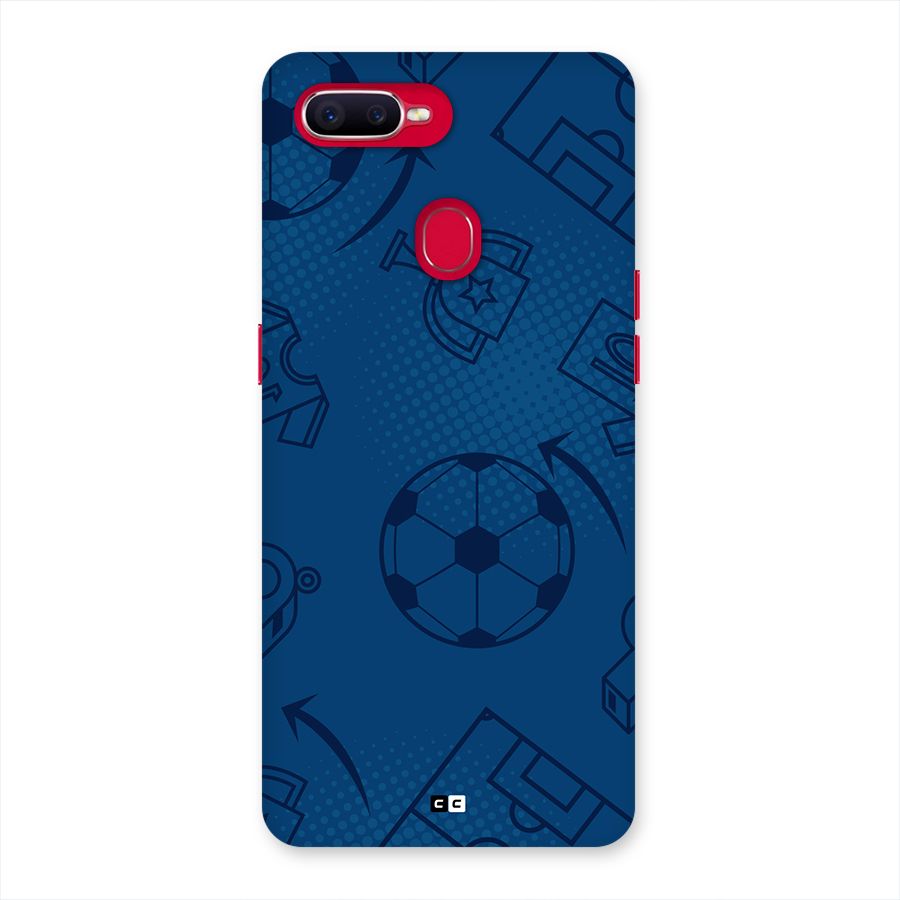 Football Texture Back Case for Oppo F9 Pro