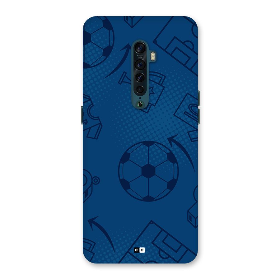 Football Texture Back Case for Oppo Reno2