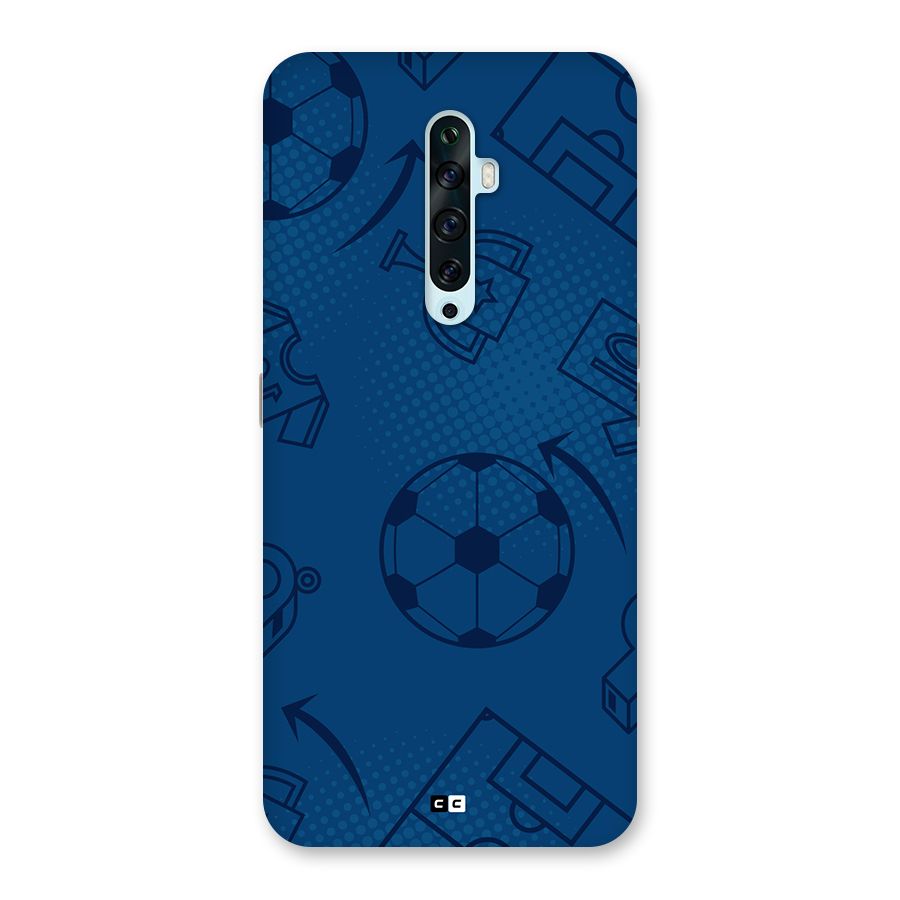 Football Texture Back Case for Oppo Reno2 F