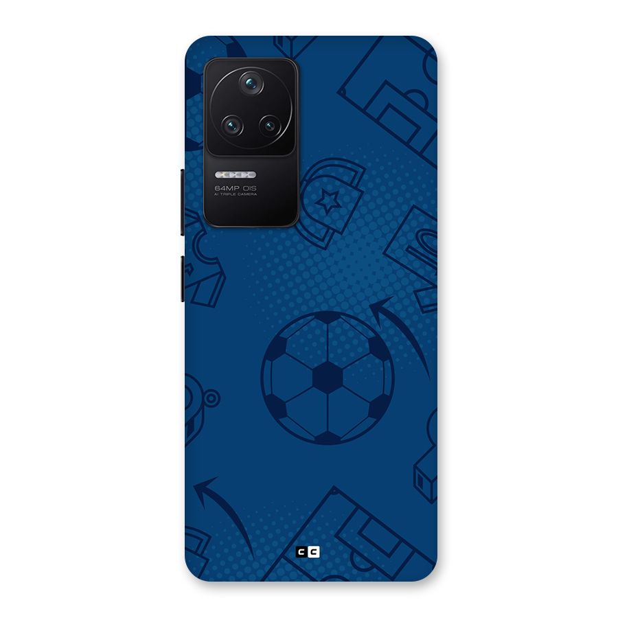 Football Texture Back Case for Poco F4 5G
