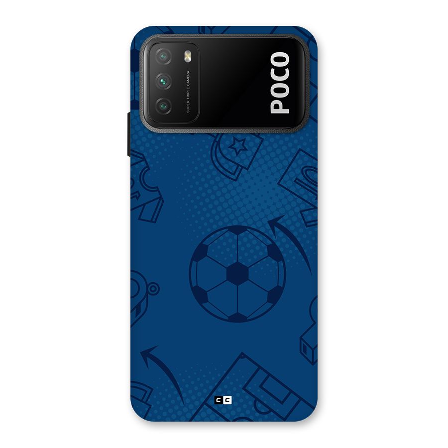 Football Texture Back Case for Poco M3