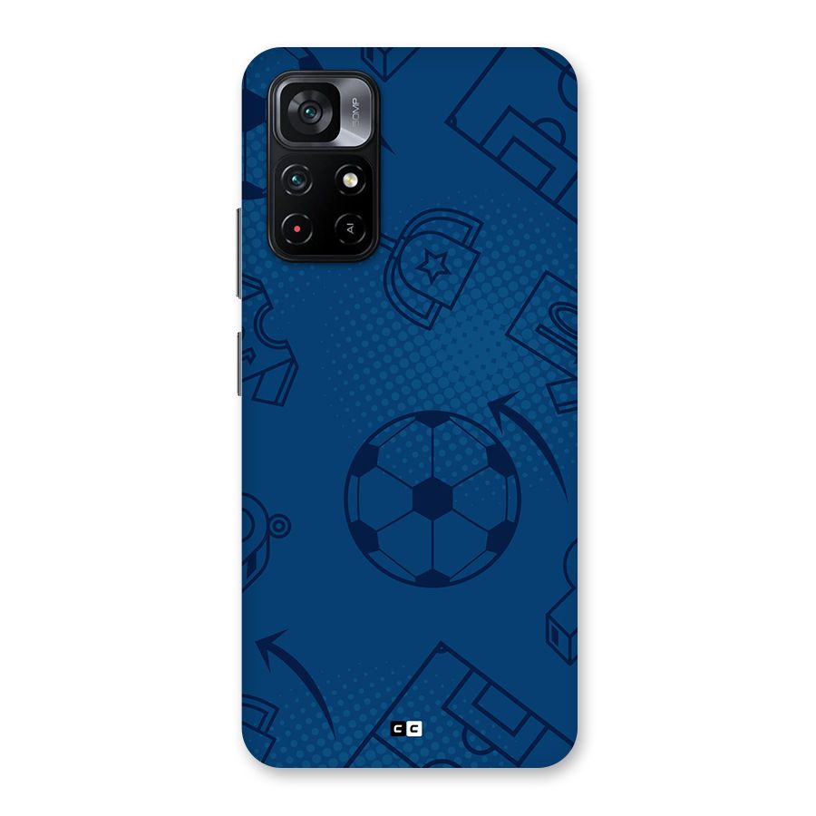 Football Texture Back Case for Poco M4 Pro 5G