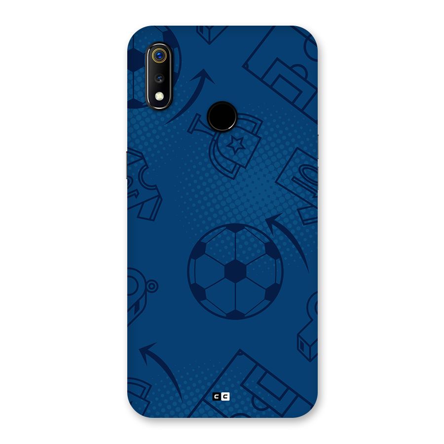 Football Texture Back Case for Realme 3