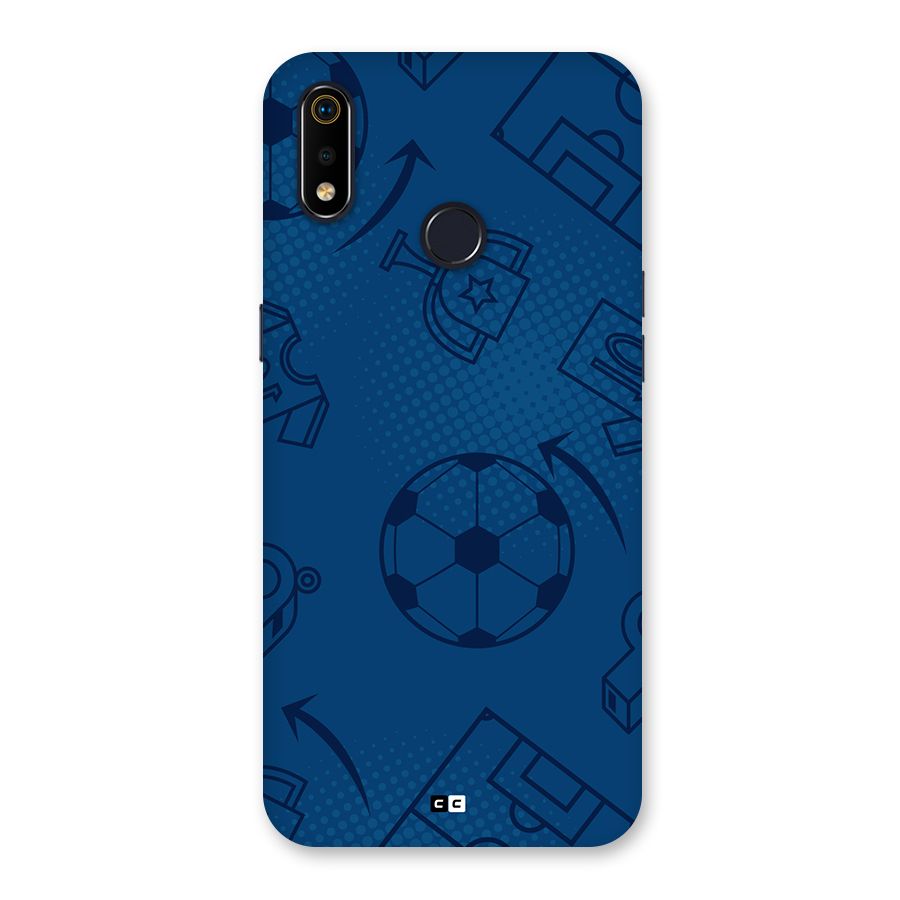 Football Texture Back Case for Realme 3i
