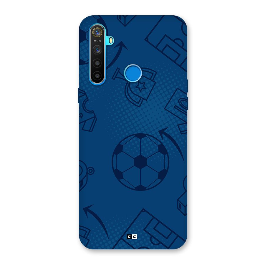 Football Texture Back Case for Realme 5s