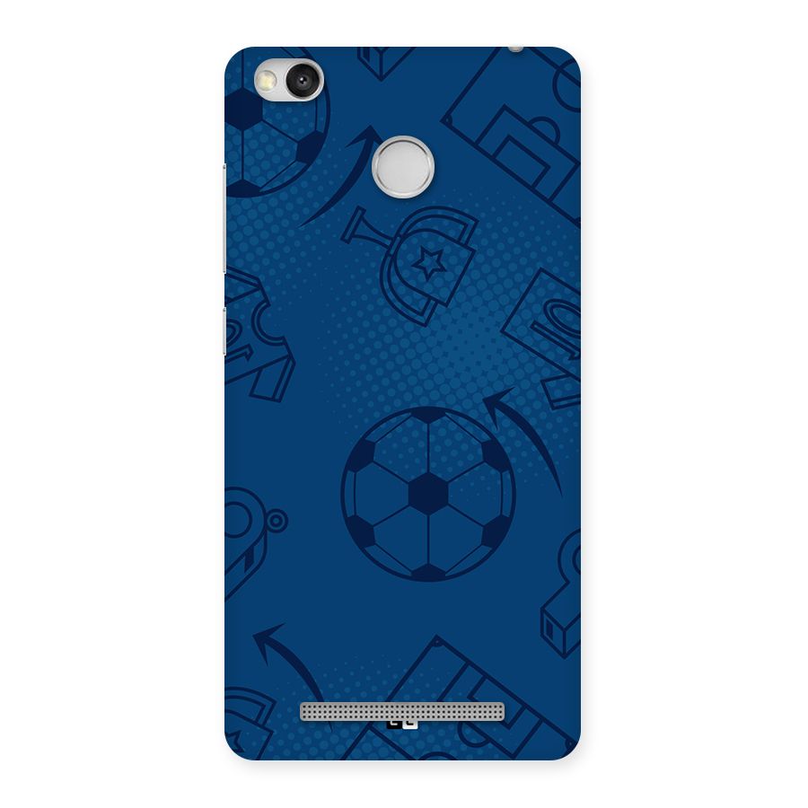 Football Texture Back Case for Redmi 3S Prime