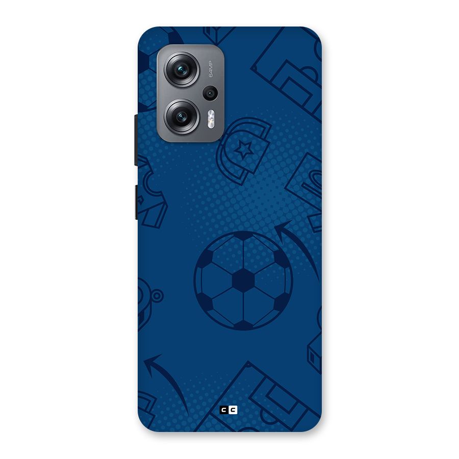 Football Texture Back Case for Redmi K50i