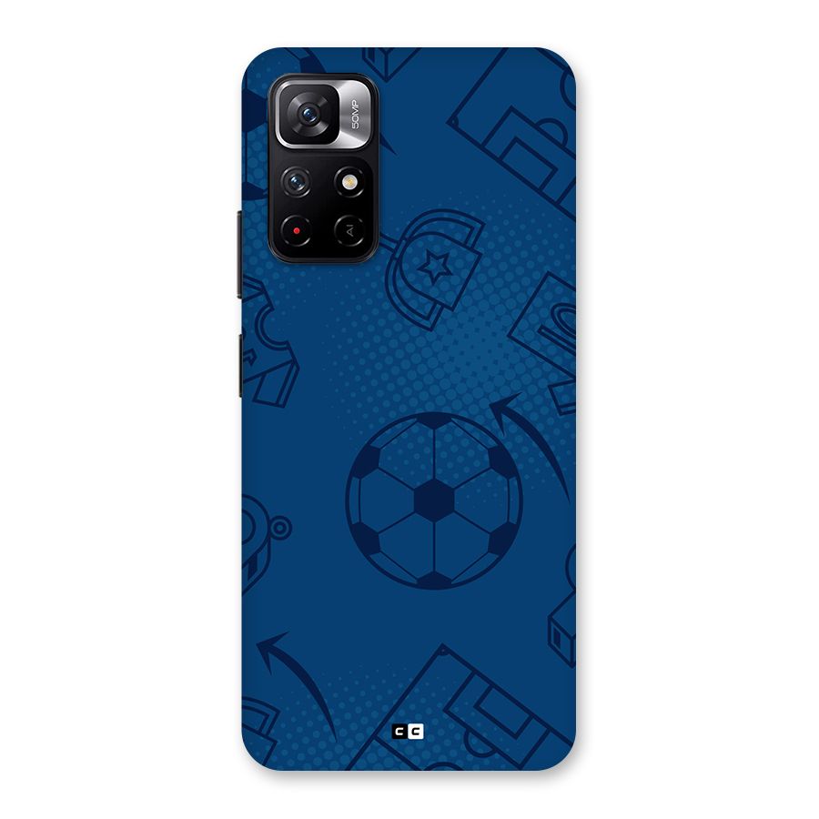 Football Texture Back Case for Redmi Note 11T 5G