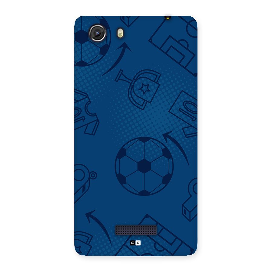Football Texture Back Case for Unite 3