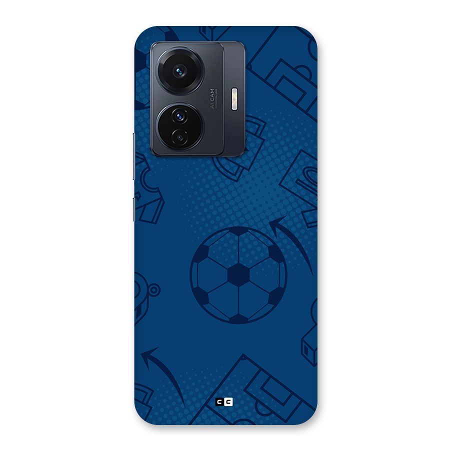 Football Texture Back Case for Vivo T1 Pro