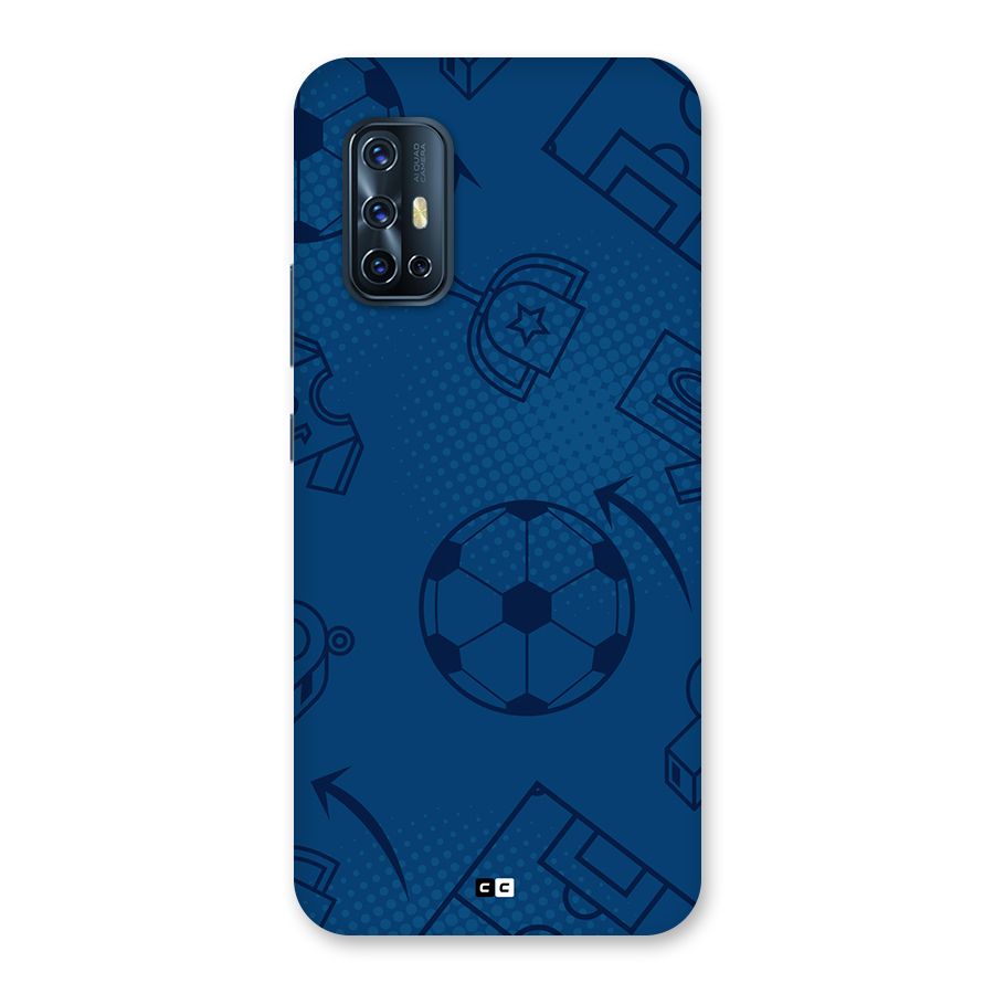 Football Texture Back Case for Vivo V17