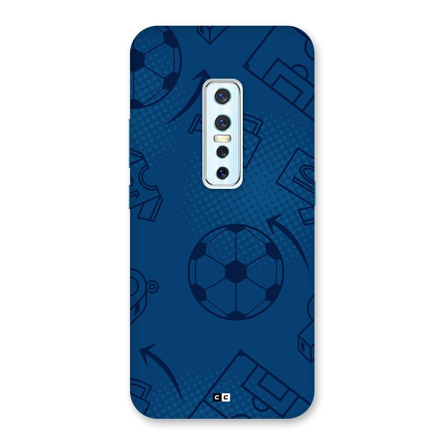 Football Texture Back Case for Vivo V17 Pro