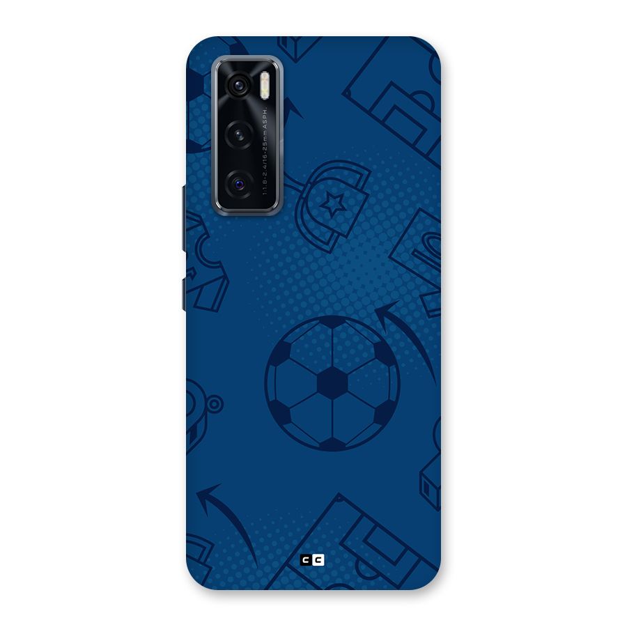 Football Texture Back Case for Vivo V20 SE