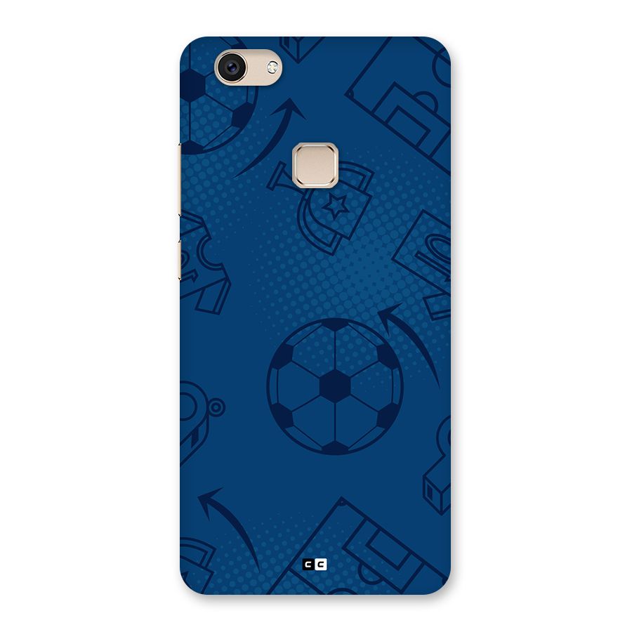 Football Texture Back Case for Vivo V7