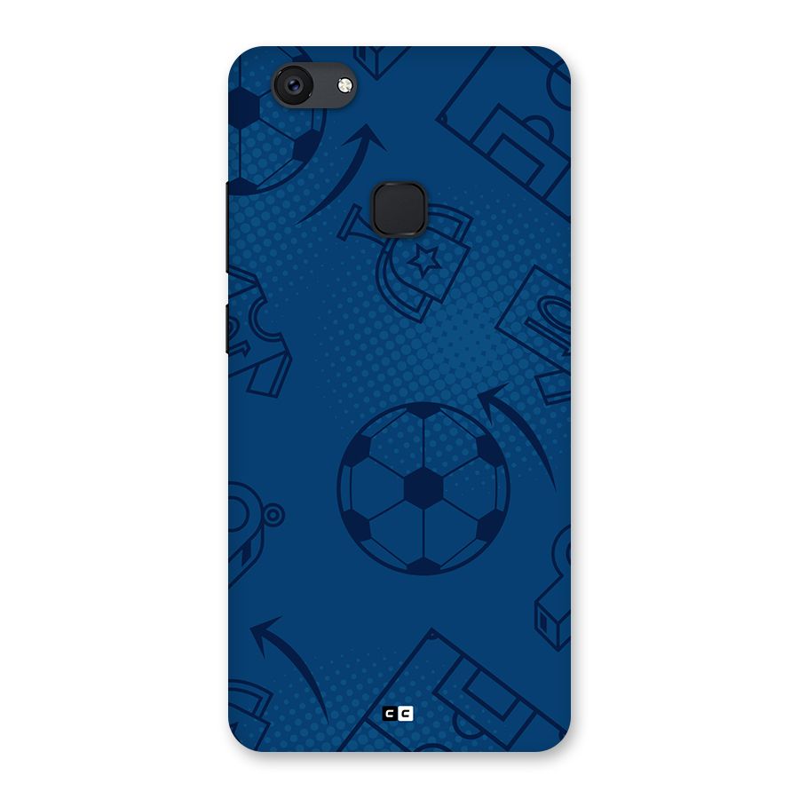 Football Texture Back Case for Vivo V7 Plus