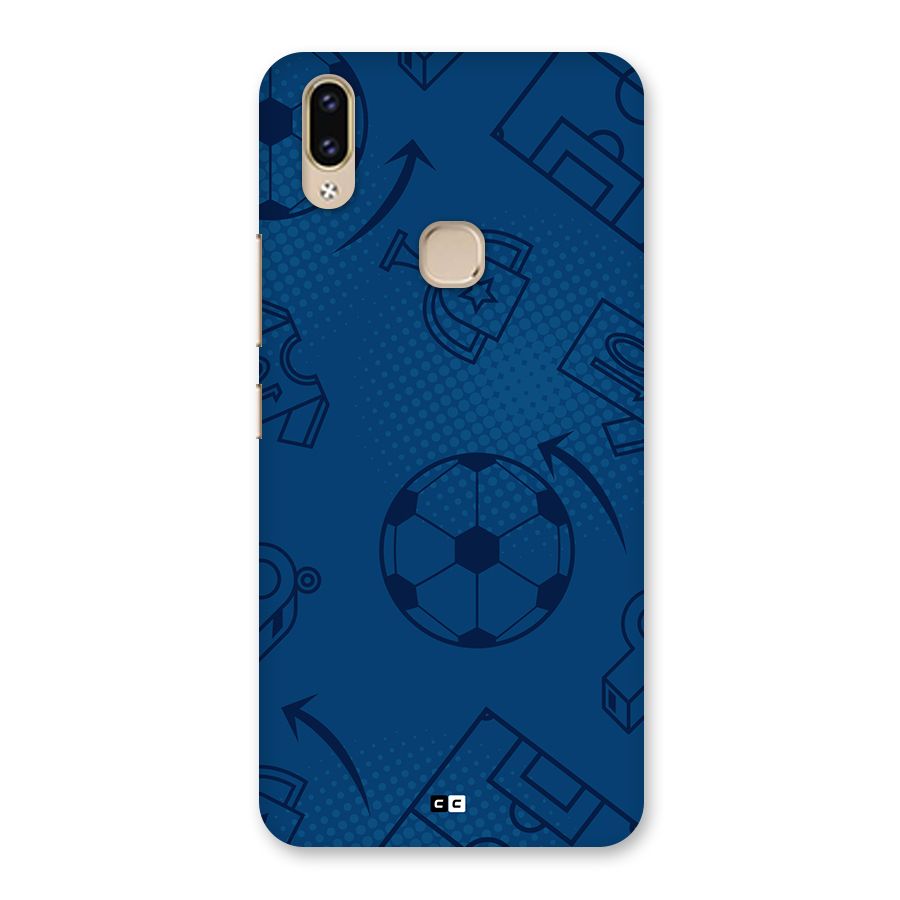 Football Texture Back Case for Vivo V9 Youth