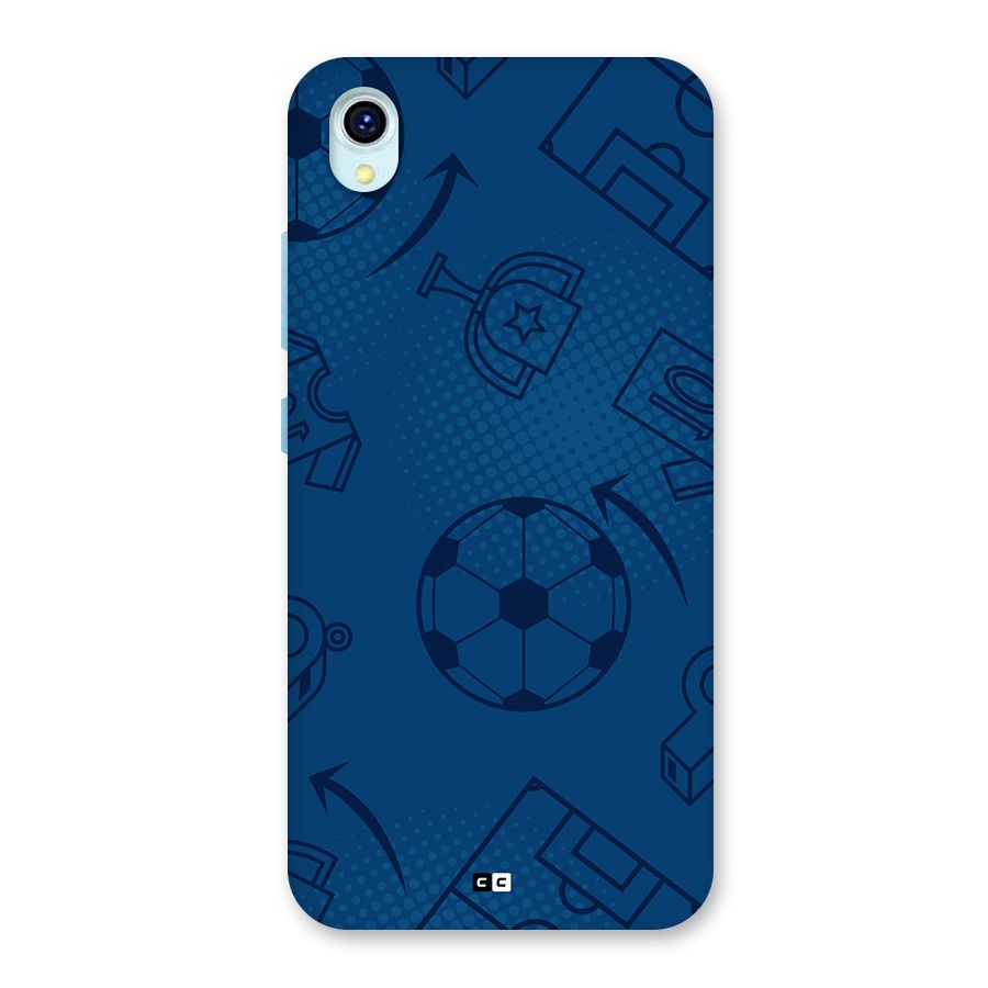 Football Texture Back Case for Vivo Y1s