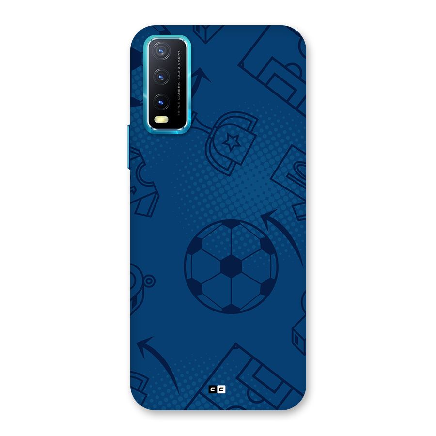 Football Texture Back Case for Vivo Y20