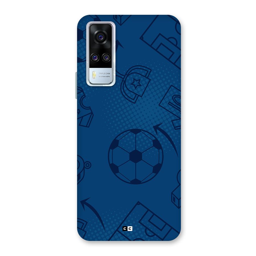 Football Texture Back Case for Vivo Y31