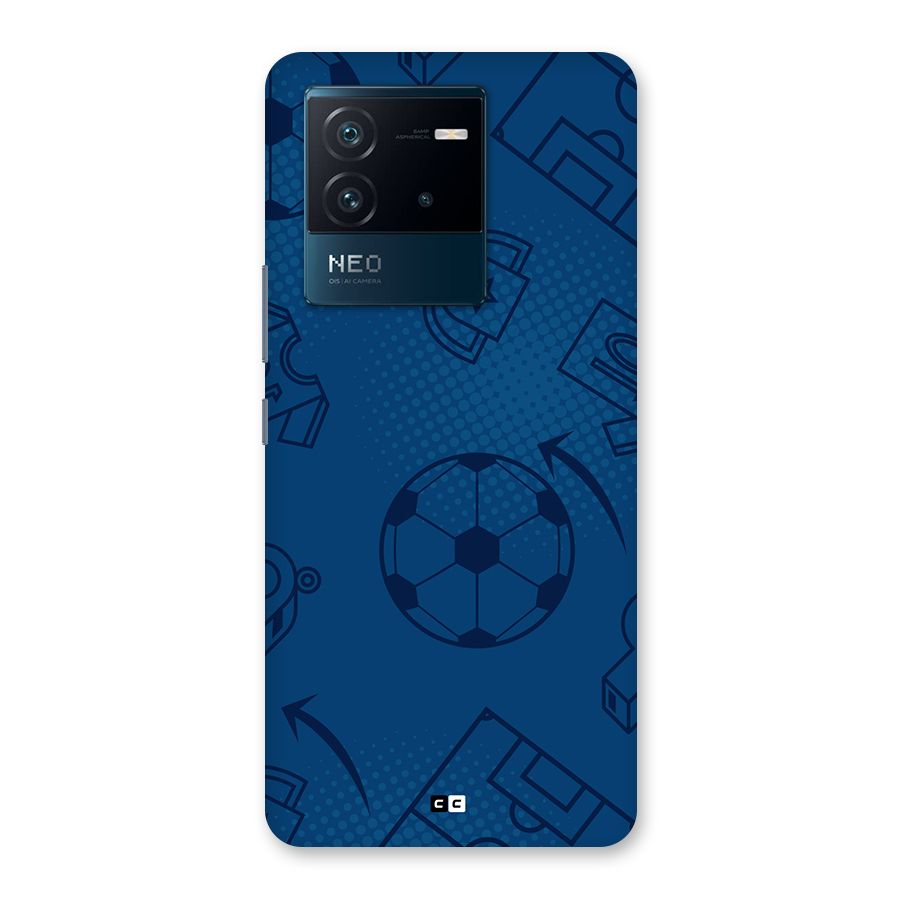 Football Texture Back Case for Vivo iQOO Neo 6 5G