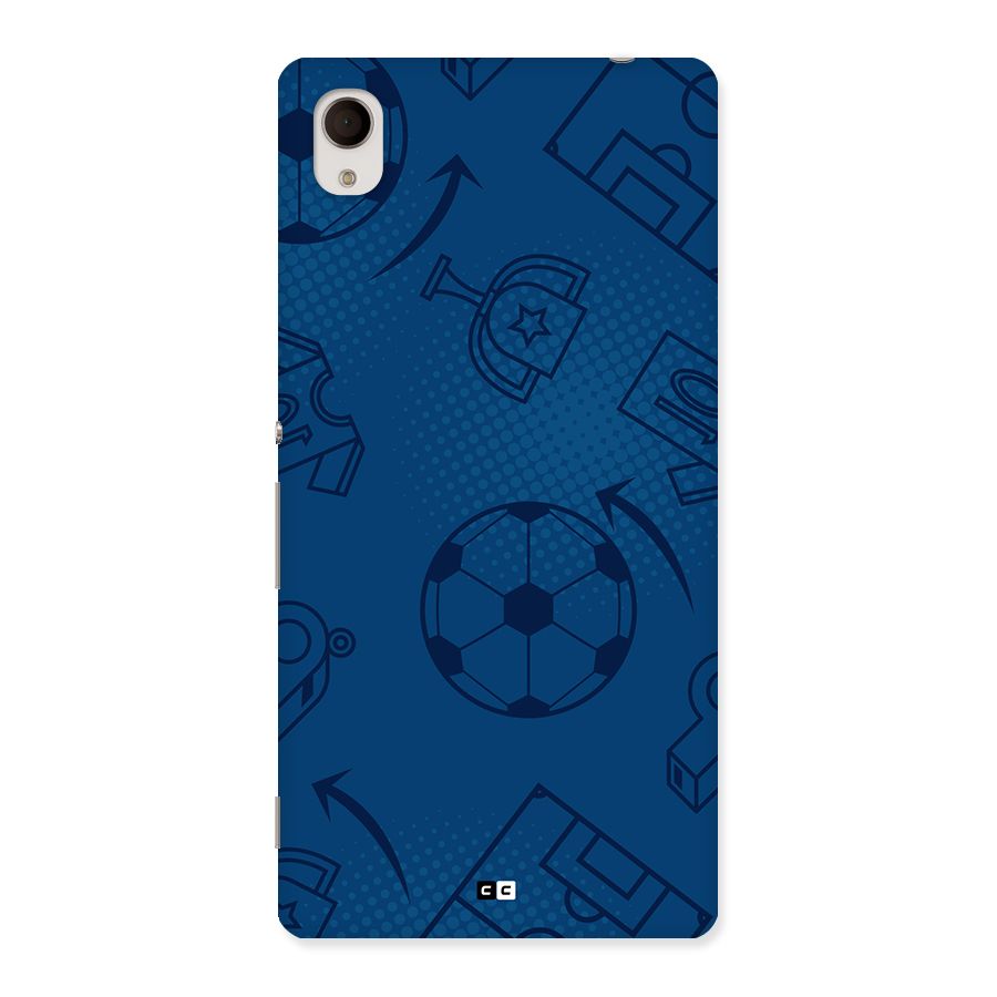 Football Texture Back Case for Xperia M4