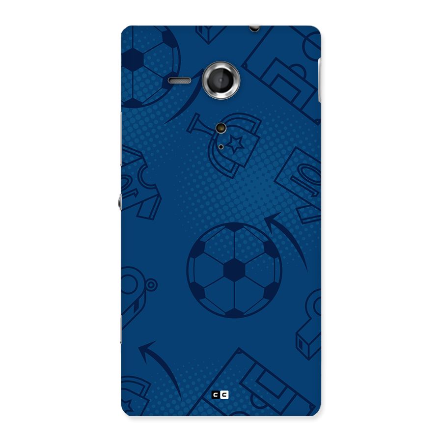 Football Texture Back Case for Xperia Sp