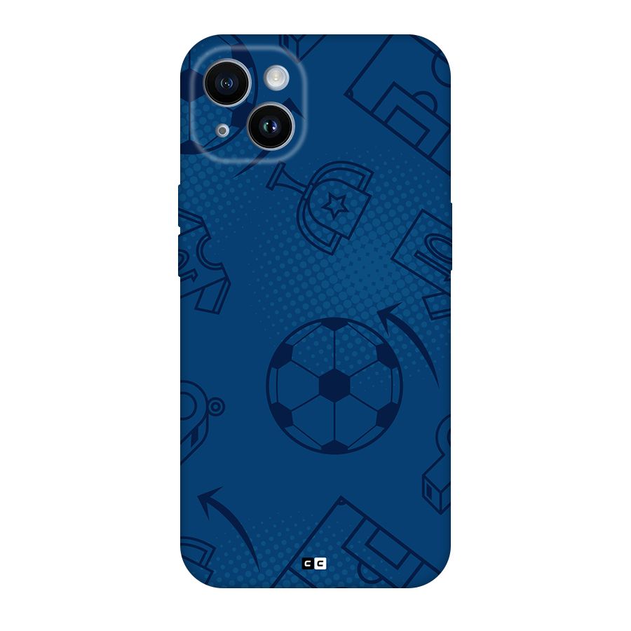 Football Texture Back Case for iPhone 14