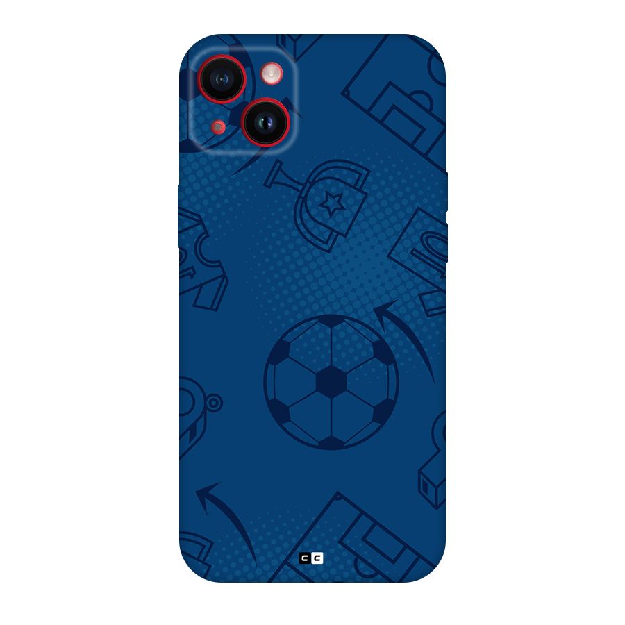 Football Texture Back Case for iPhone 14 Plus
