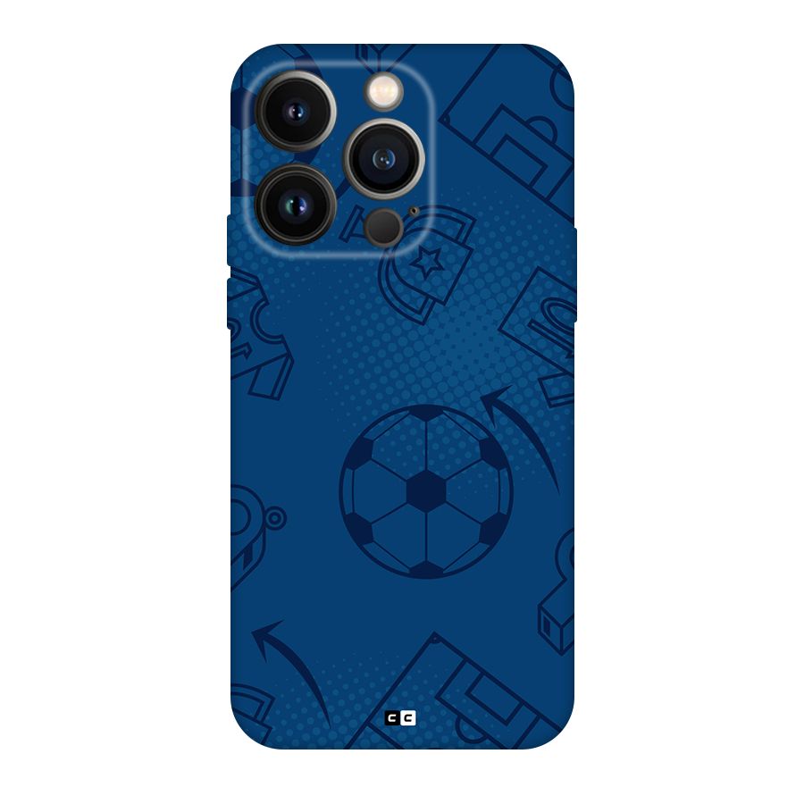 Football Texture Back Case for iPhone 14 Pro
