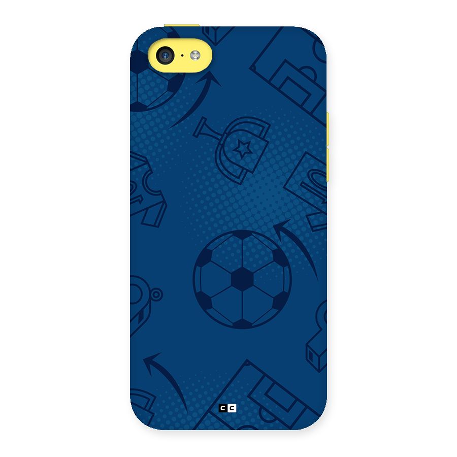 Football Texture Back Case for iPhone 5C