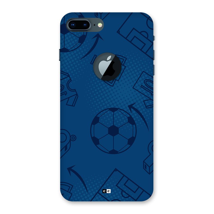 Football Texture Back Case for iPhone 7 Plus Logo Cut