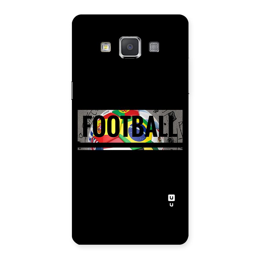 Football Typography Back Case for Galaxy Grand 3
