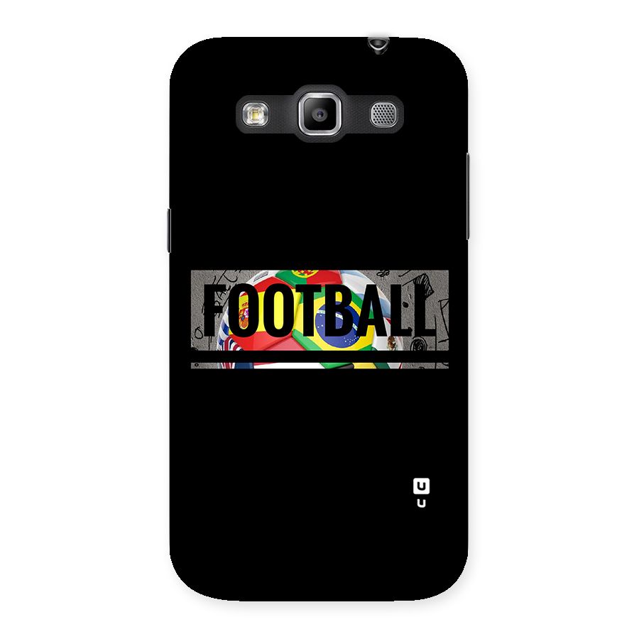Football Typography Back Case for Galaxy Grand Quattro