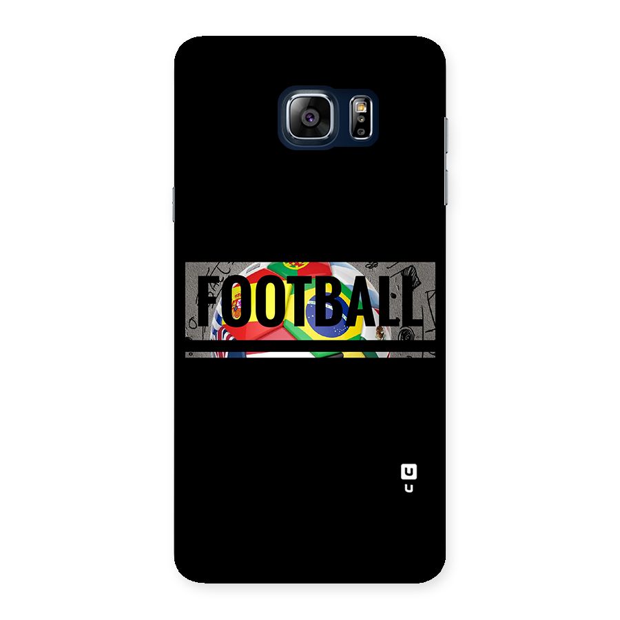 Football Typography Back Case for Galaxy Note 5